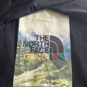 Xxl North face Gucci hoodie